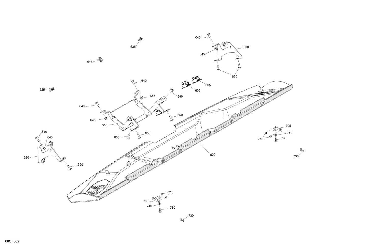 07- Enclosure Cab - Roof Liner