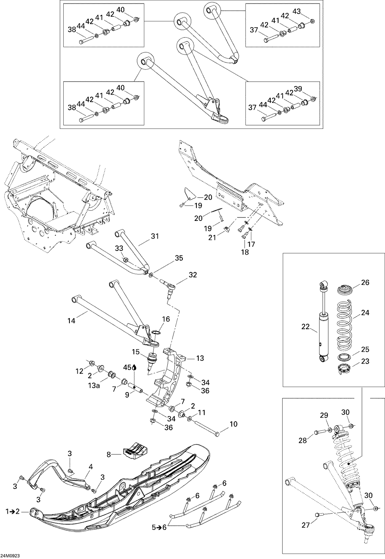 07- Front Suspension And Ski