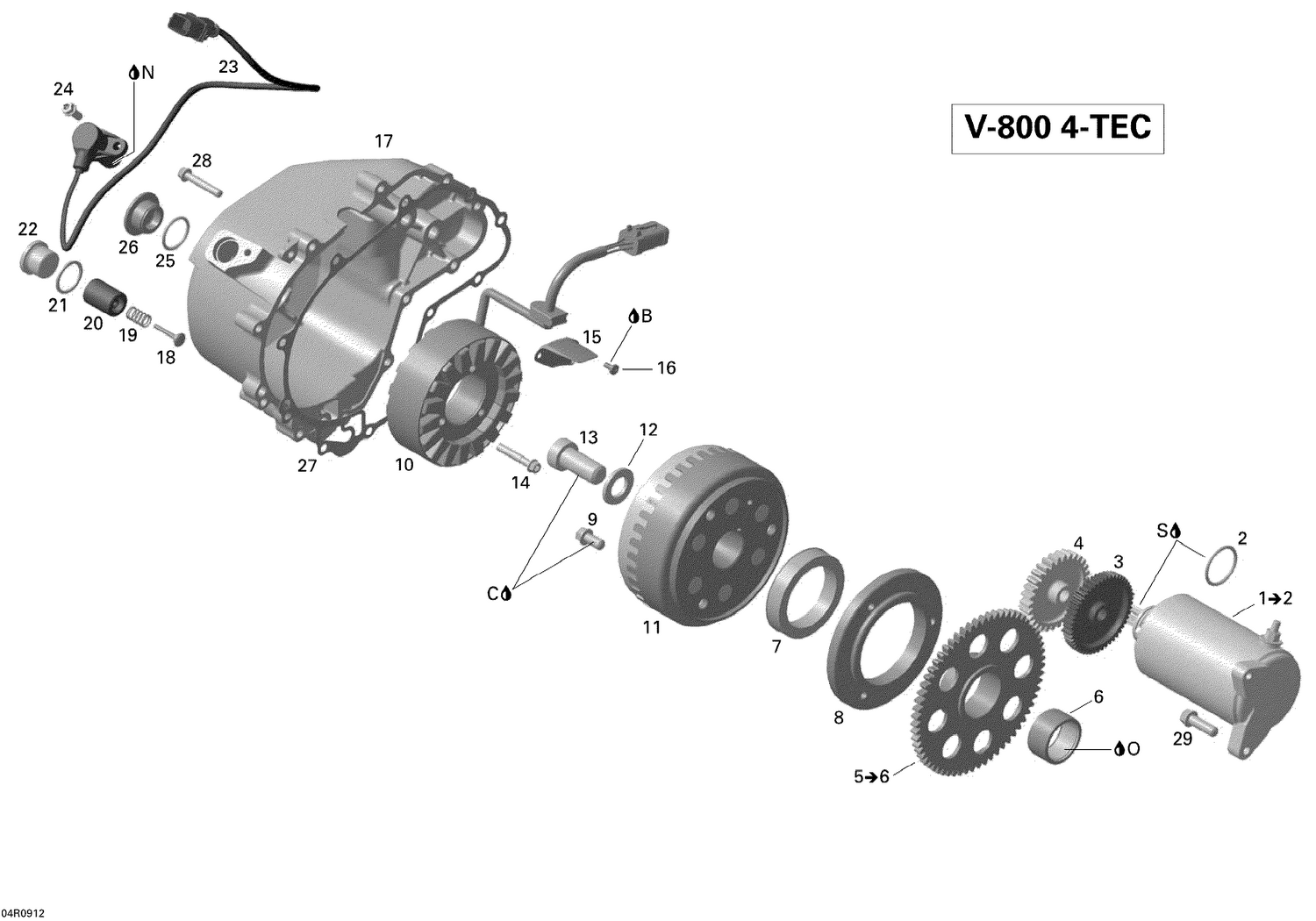 03- Magneto And Electric Starter