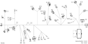 08- Electric - Main Harness - 710007267 Schematic