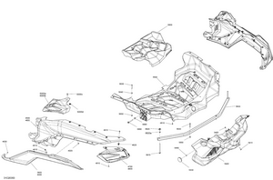 09- Body - Rear Section - Xmr - Green Schematic