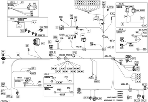 08- Electric - Main Harness - 710008028 Schematic