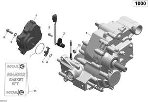 05- Gear Box Assy And 4x4 Actuator_except T3 Package Schematic