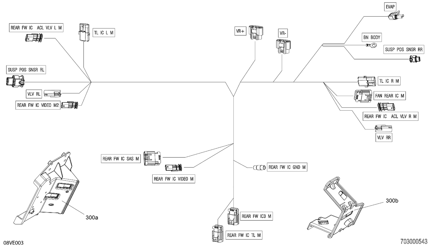08- Electric - Junction Wiring Harness - 710009798