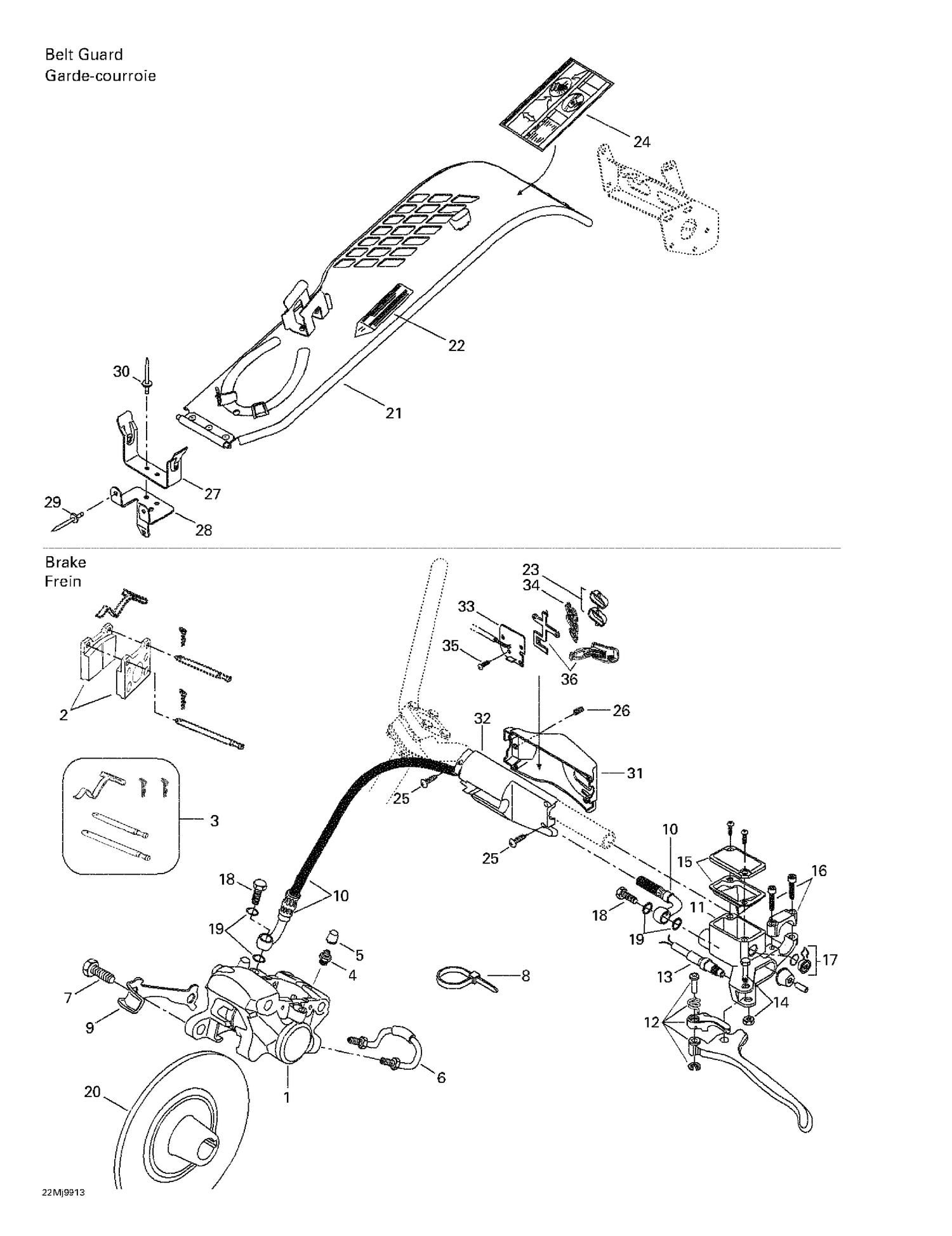 06- Hydraulic Brake And Belt Guard