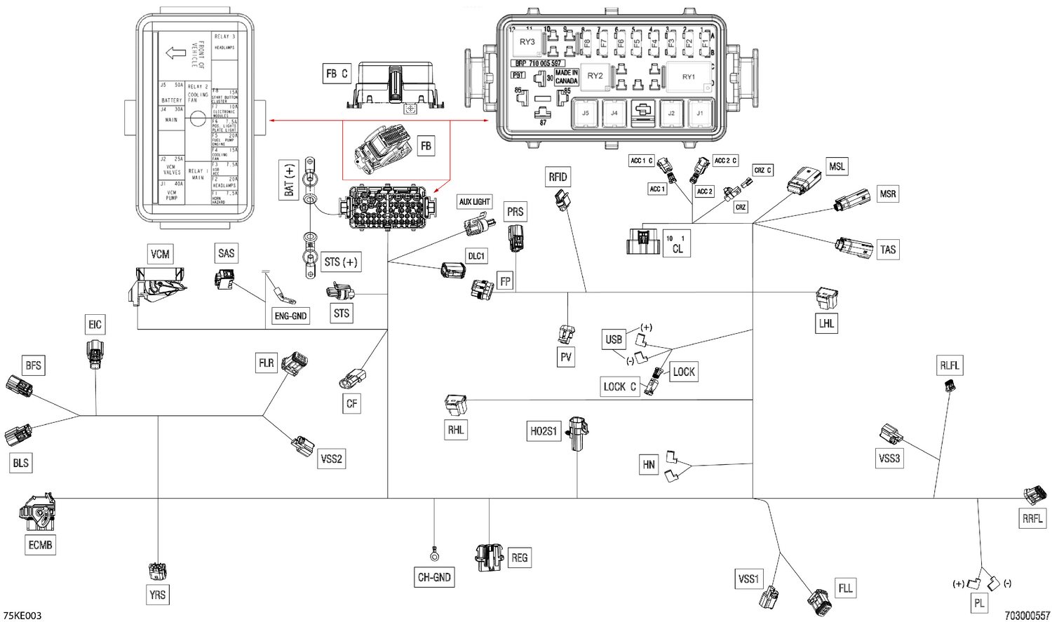 08- Electric - Main Harness - 710010003