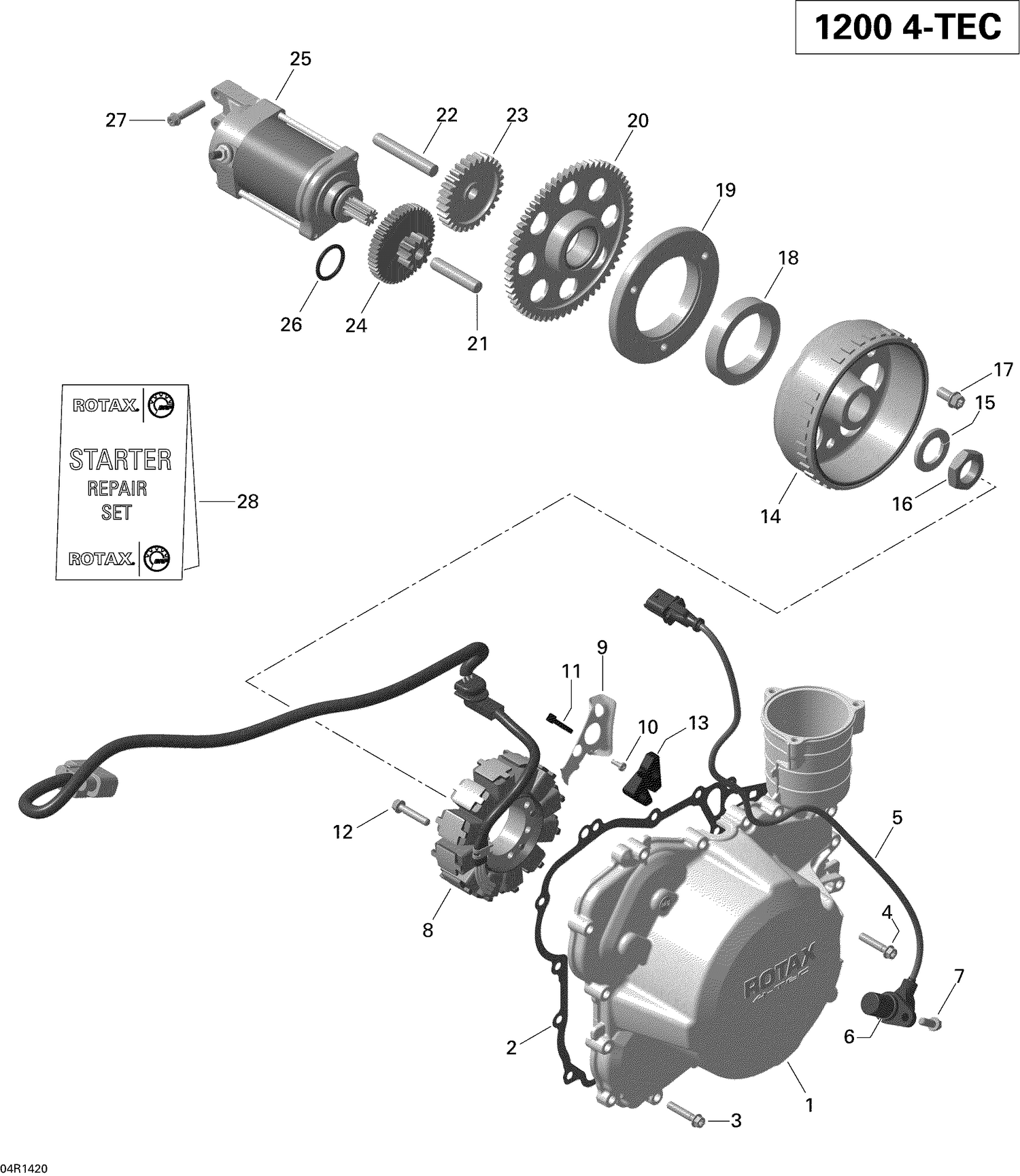 03- Magneto And Electric Starter