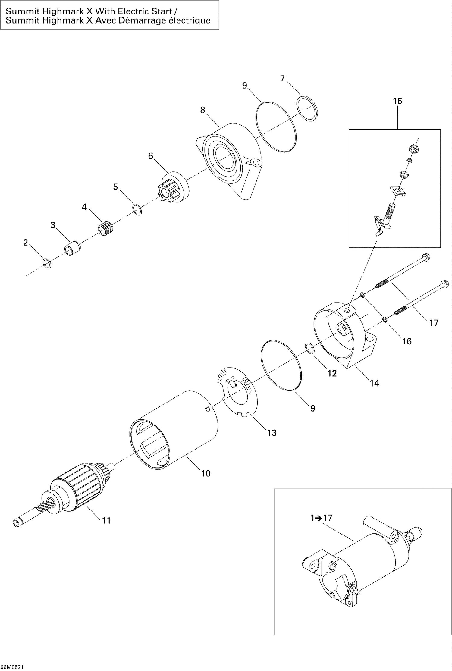 04- Electric Starter Highmark X (E)