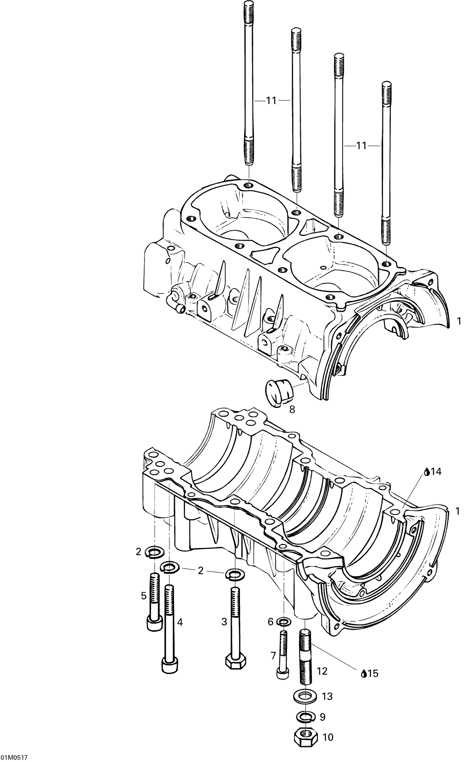 01- Crankcase