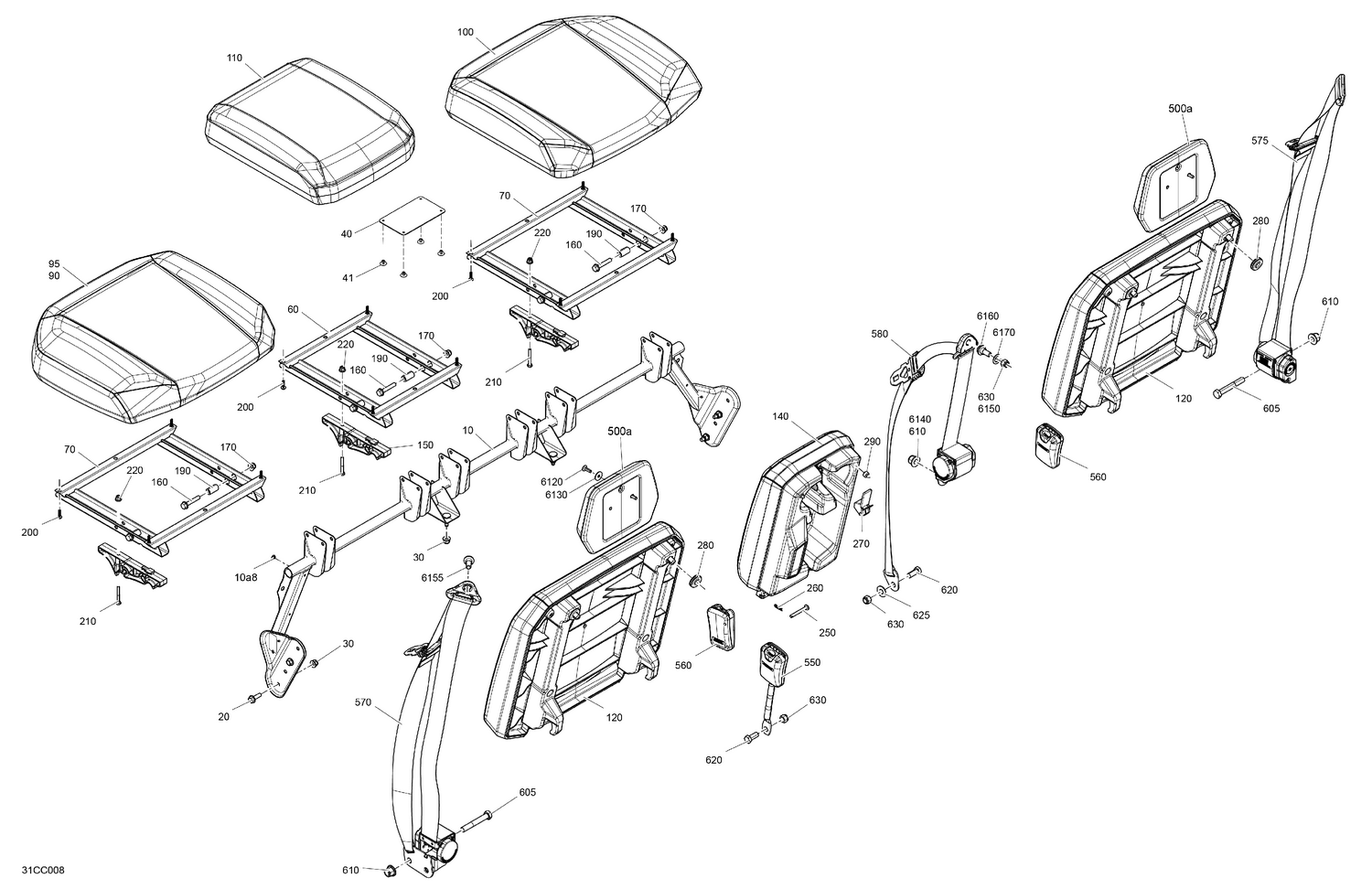 07- Body - Seat - Rear Section