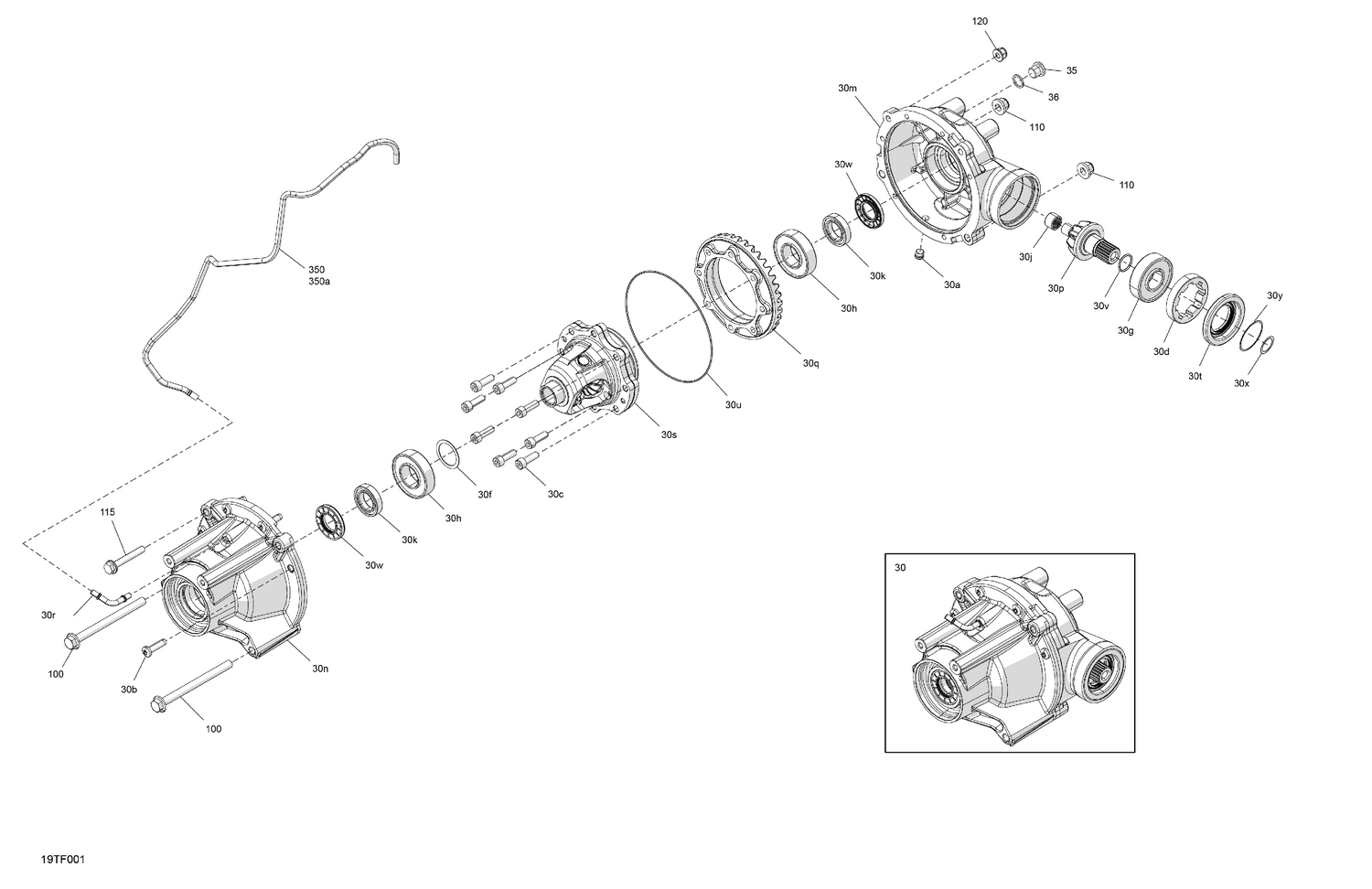 04- Drive - Front - Differential Parts