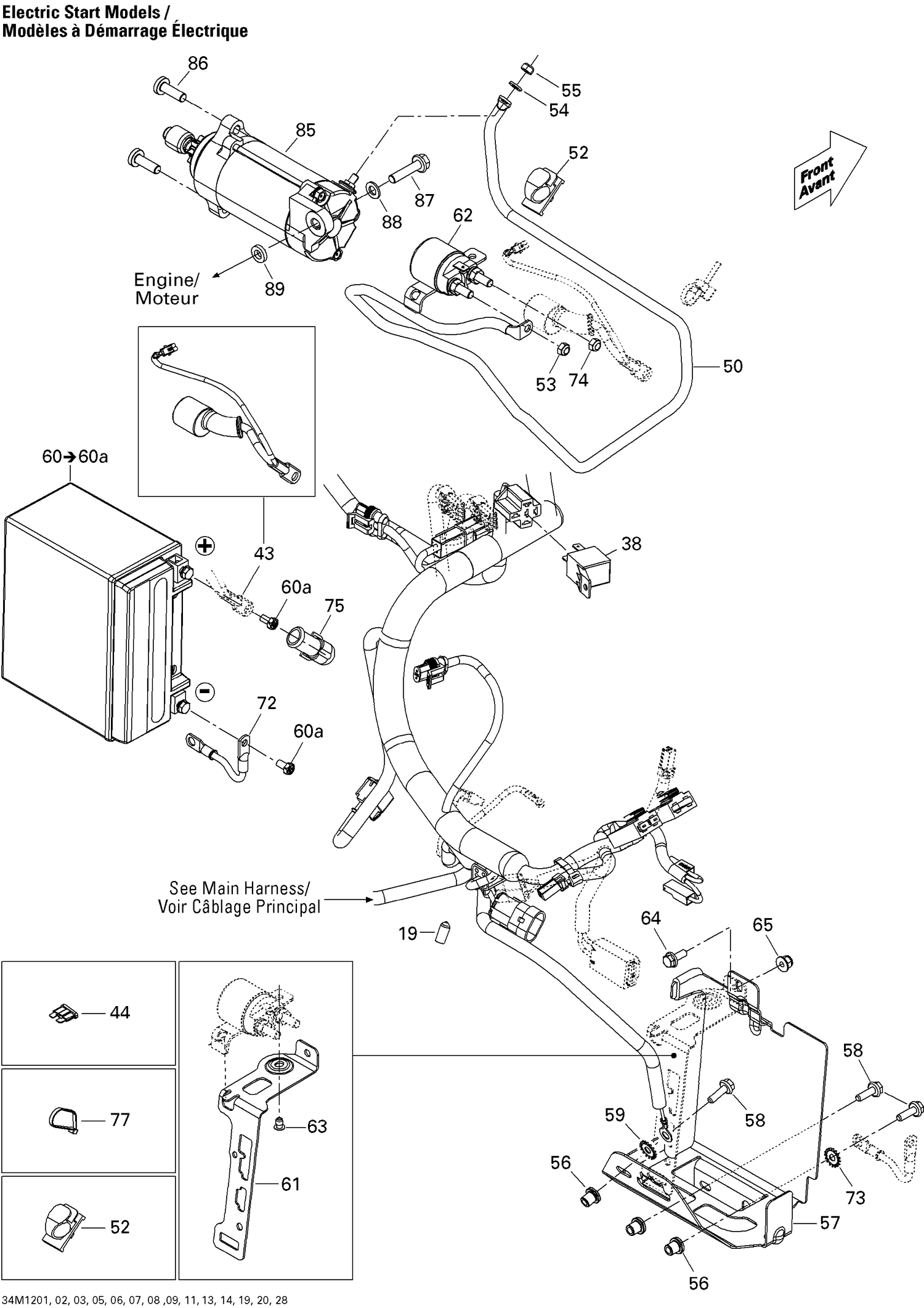 10- Battery And Starter 800R ETEC