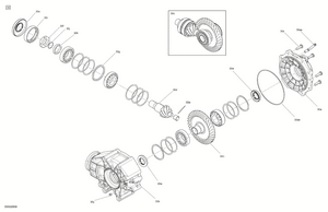 04- Drive - Rear Section - Differential Parts Schematic