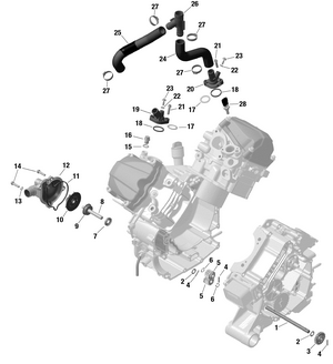 01- Rotax - Engine Cooling Schematic