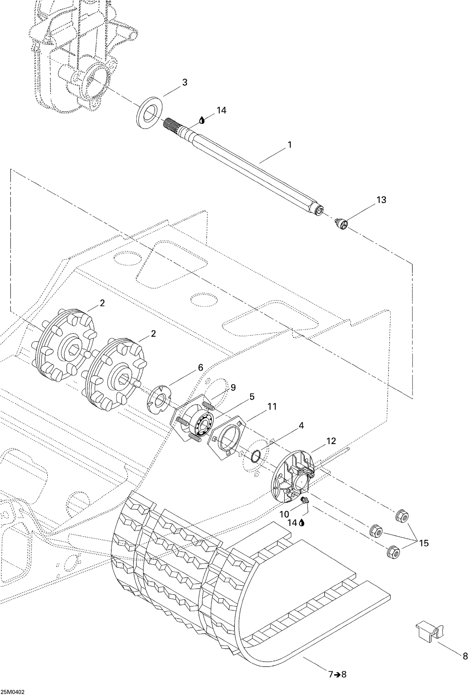 05- Drive System (Legend GT 550F)