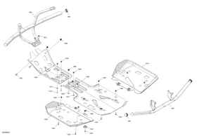 07- Body - Skid Plate And Bumper Schematic