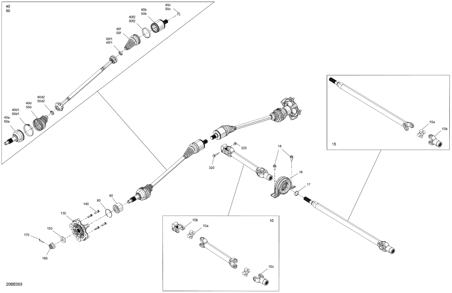 04- Drive - Front - Common Parts