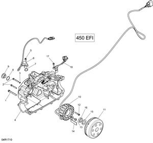 03- Magneto - 450 Efi Schematic