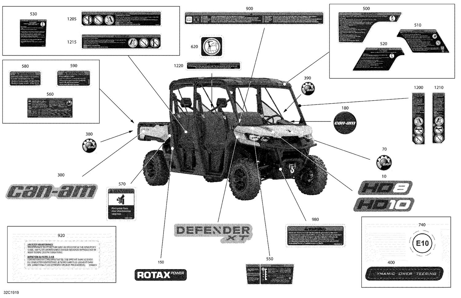 09- Decals - HD10 - XT
