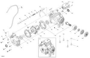 04- Drive - Front - Differential Parts Schematic