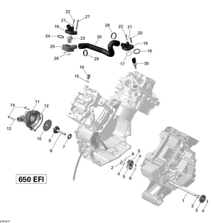 01- Engine Cooling _27r1517 Schematic