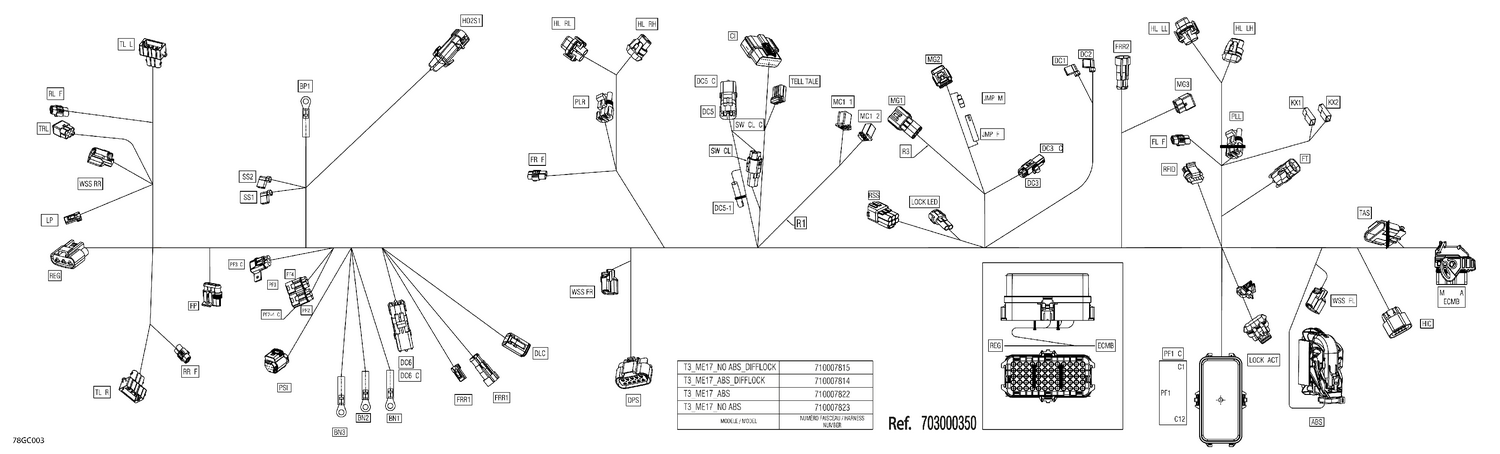 08- Electric - Main Harness - 710009199