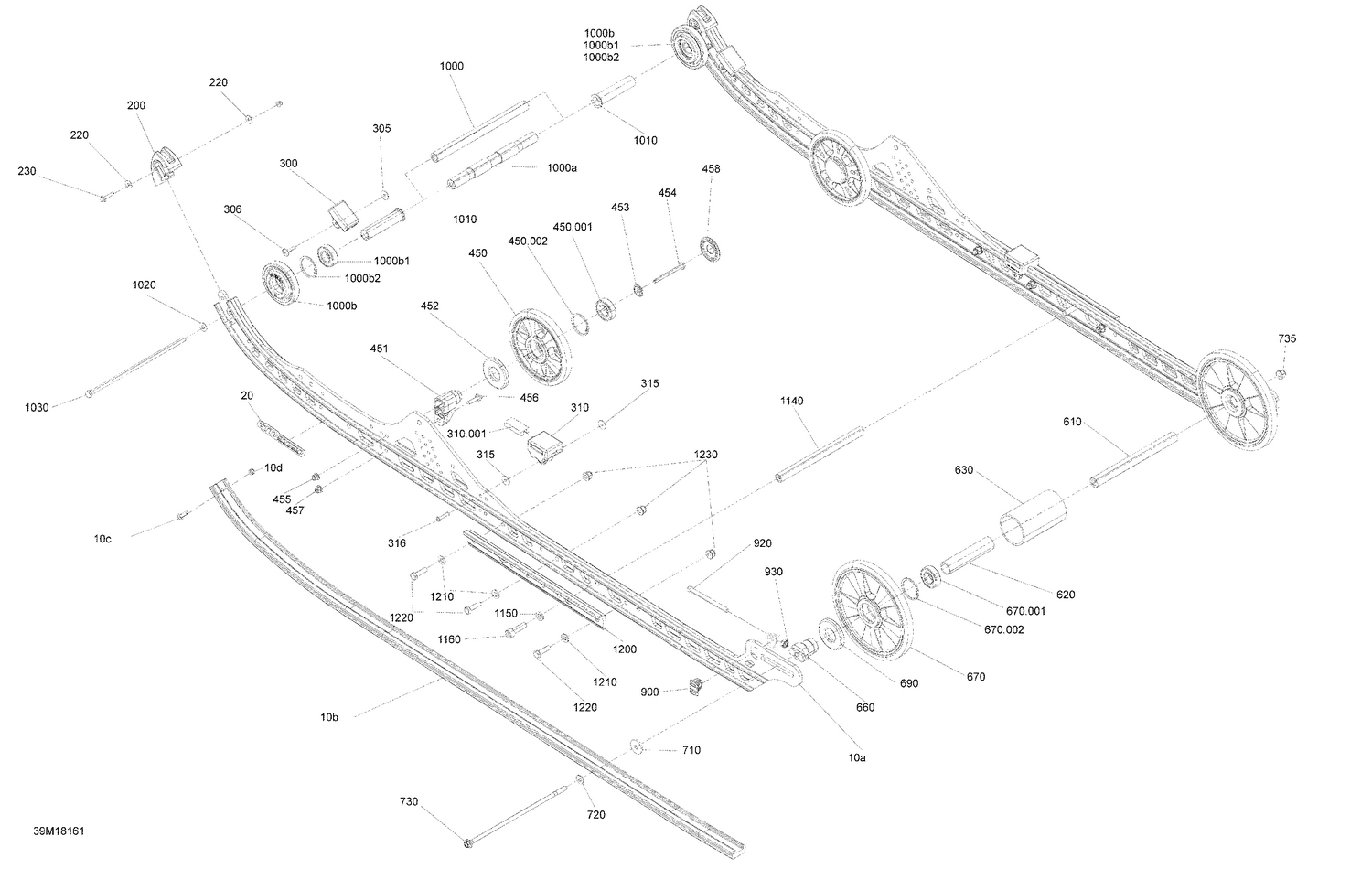 08- Rear Suspension Freeride - Package 165 - Inferior