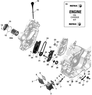 01- Rotax - Engine Lubrication Schematic