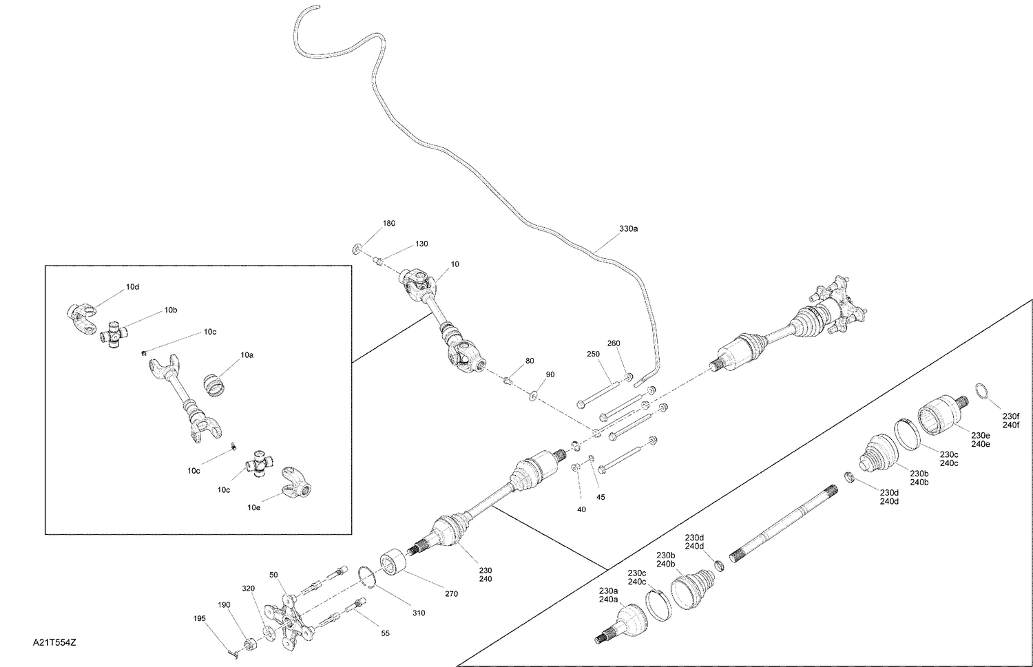 04- Drive - Rear Section - Common Parts
