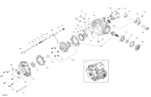 04- Drive - Front - Differential Parts Schematic