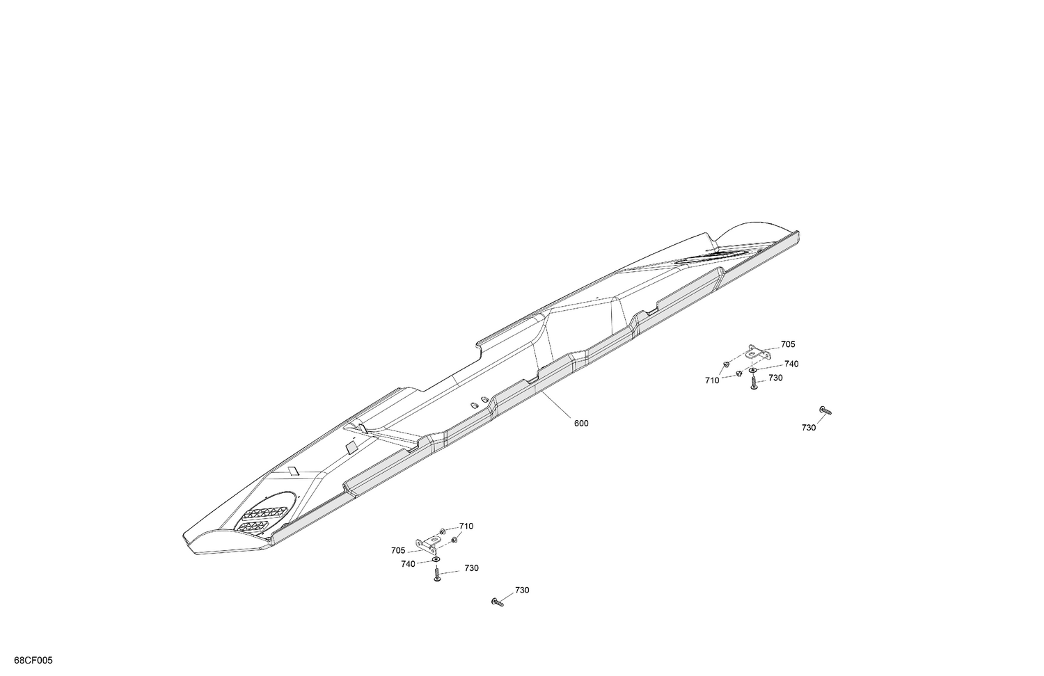07- Enclosure Cab - Roof Liner