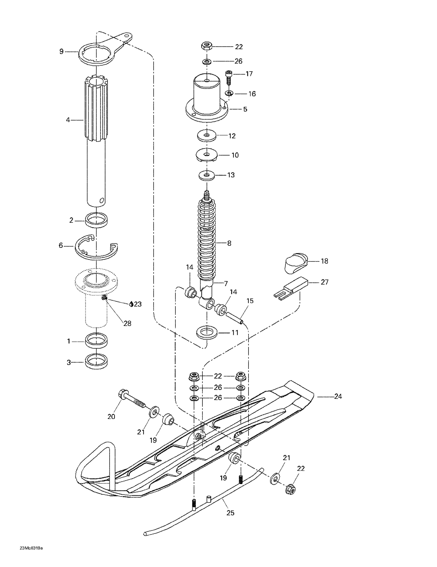 07- Front Suspension And Ski