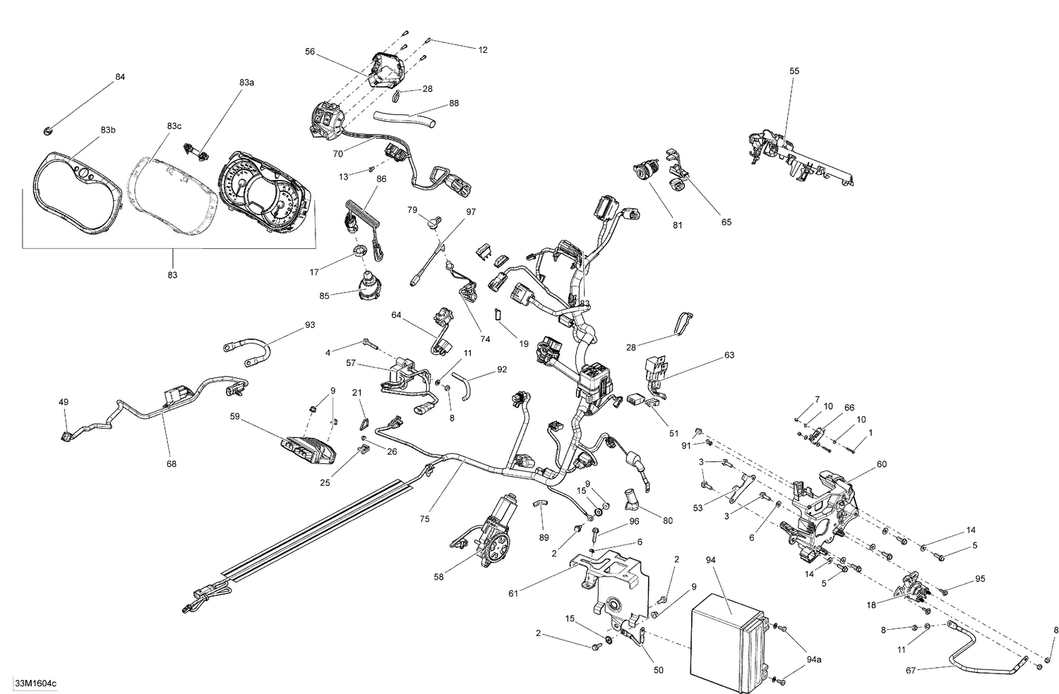 10- Electrical System - 1200 4-TEC, Package Enduro
