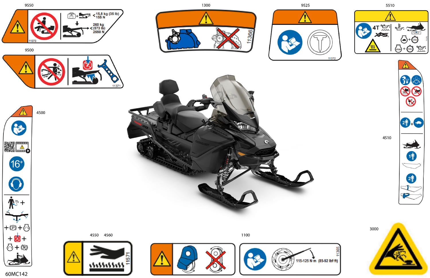 07- Body - Warning Decals - Model Europe