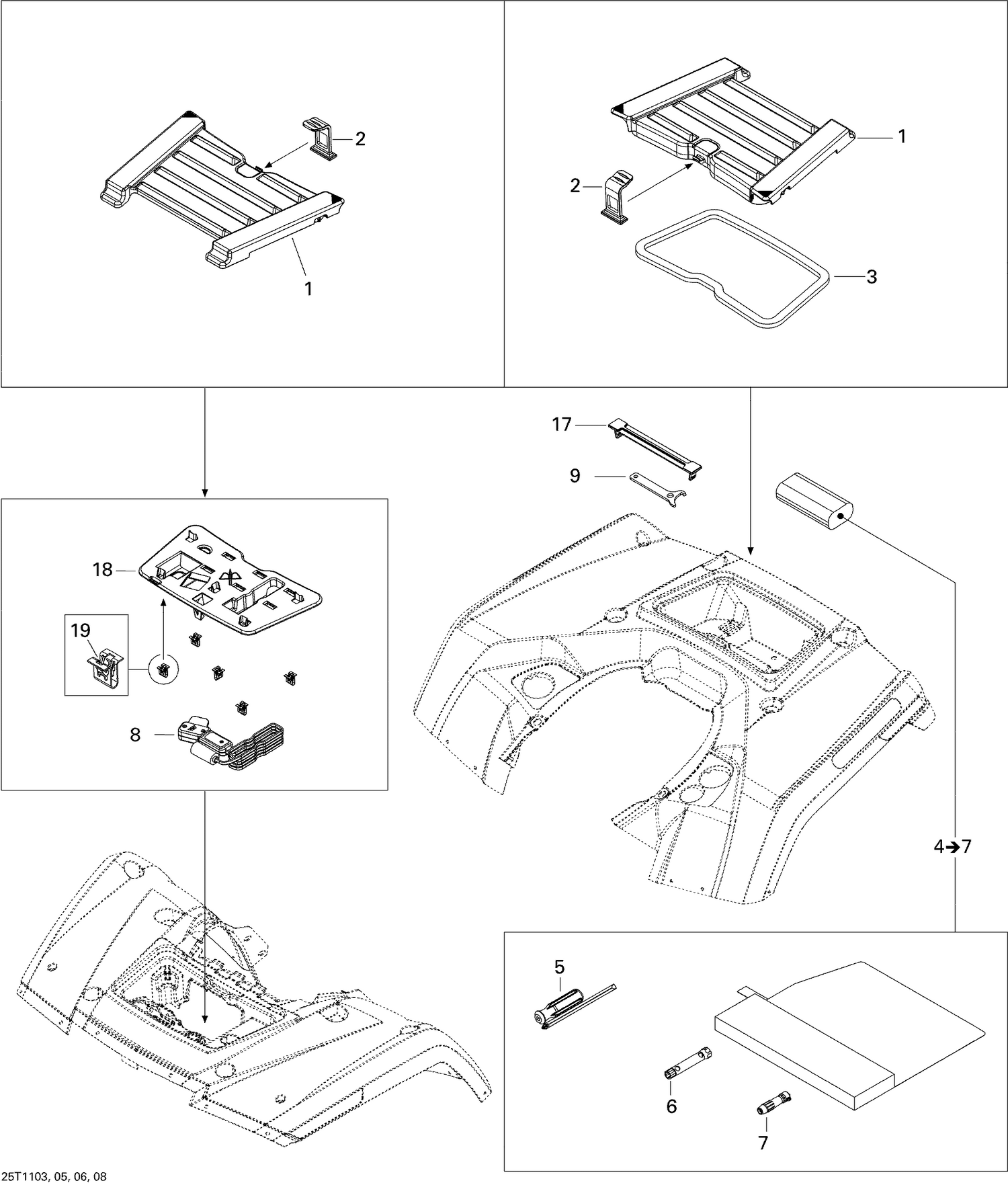 09- Front and Rear Trays