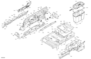 07- Cab Interior - Back Wall Schematic