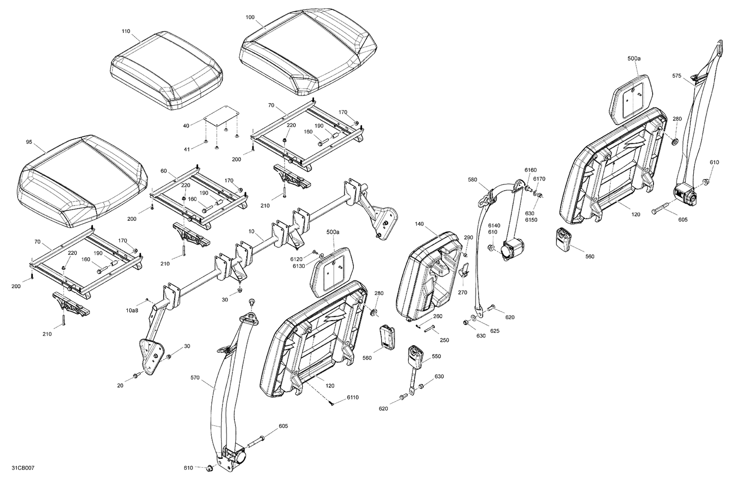 07- Body - Seat - Rear Section
