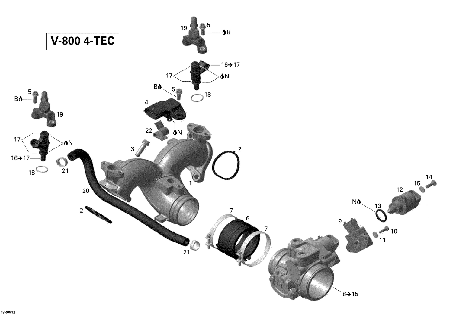 02- Air Intake Manifold And Throttle Body