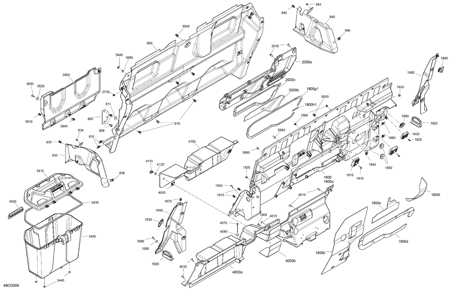 07- Cab Interior - Back Wall
