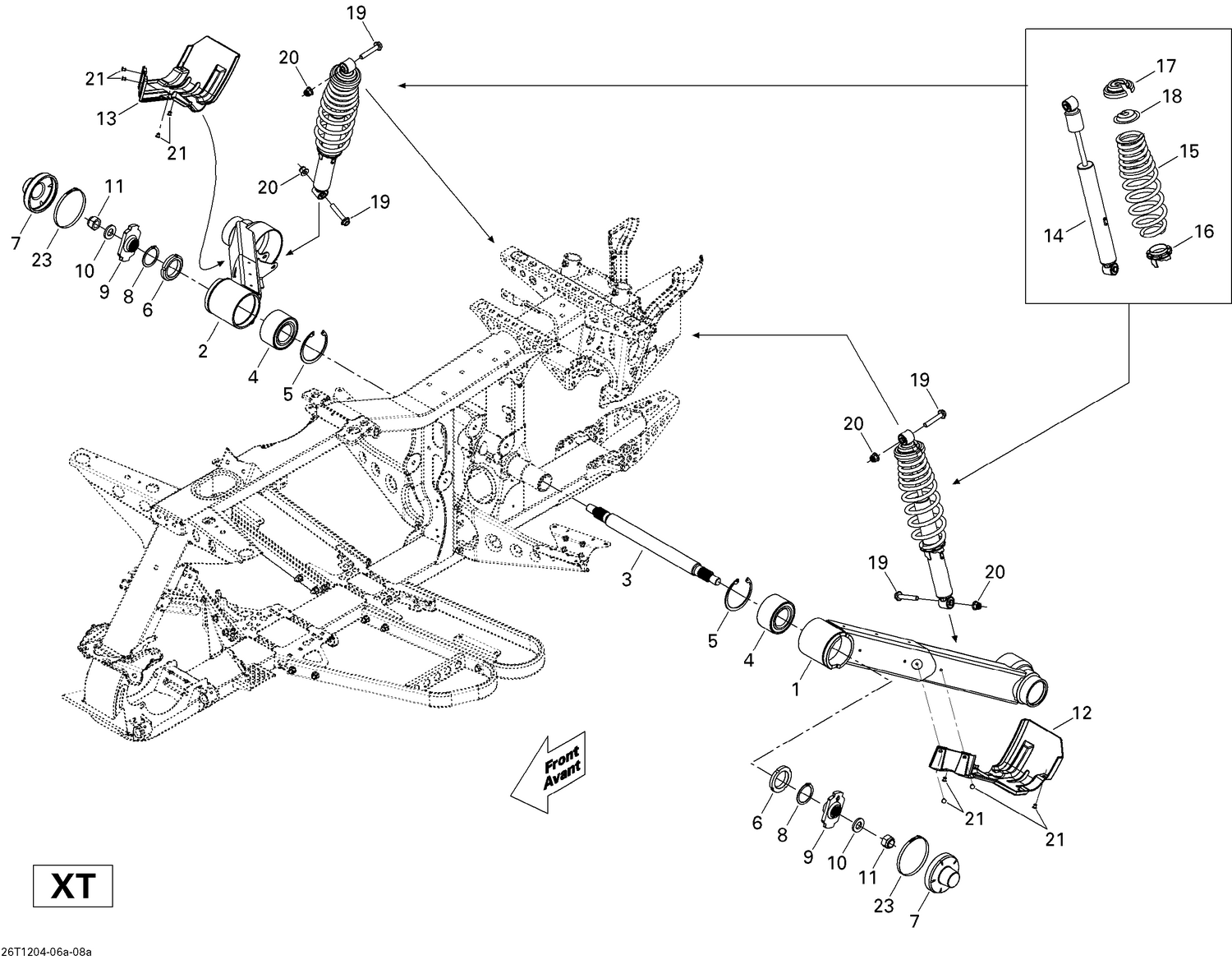 08- Rear Suspension XT