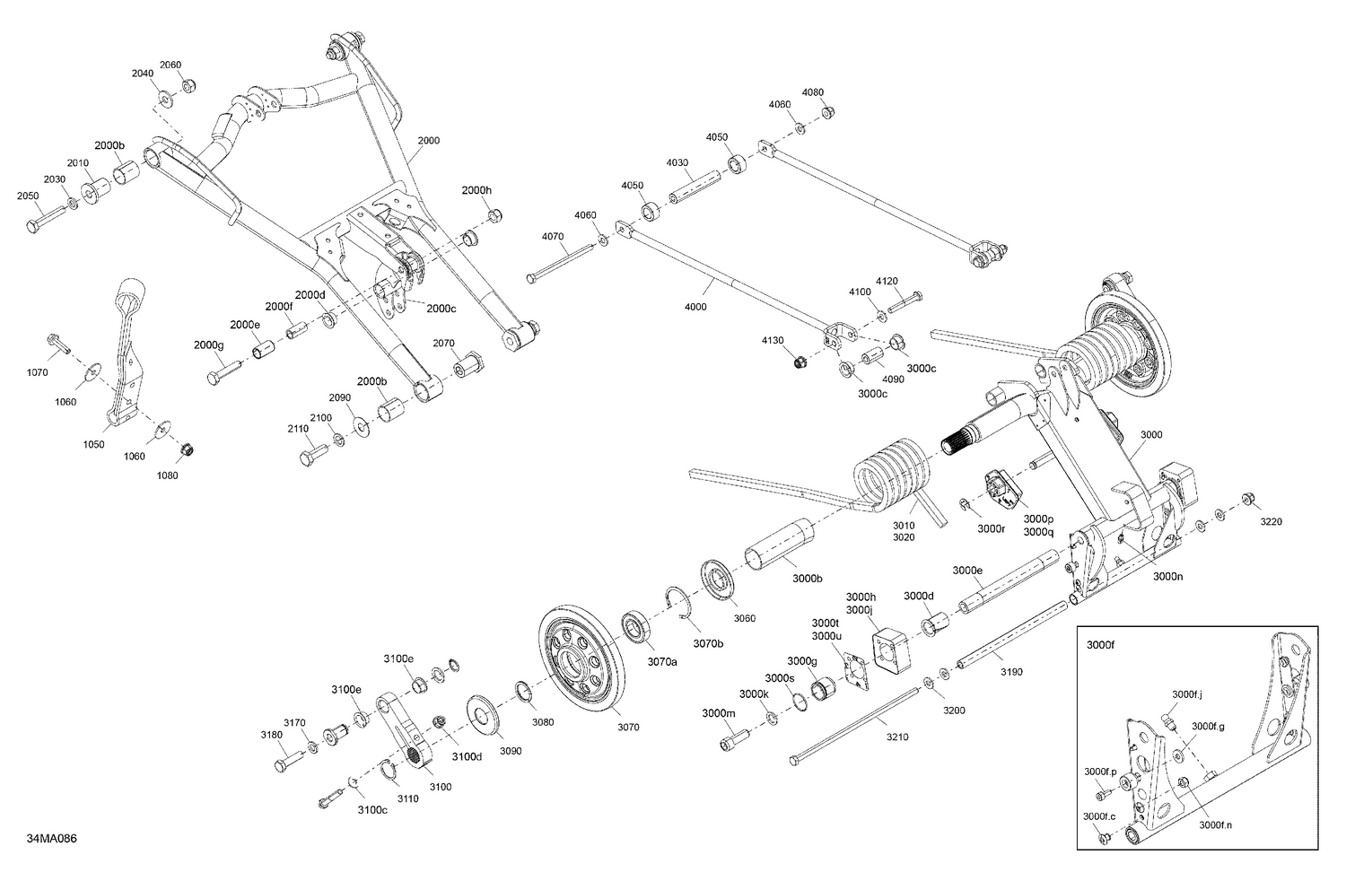 05- Suspension - Rear - Upper Section  - LTD