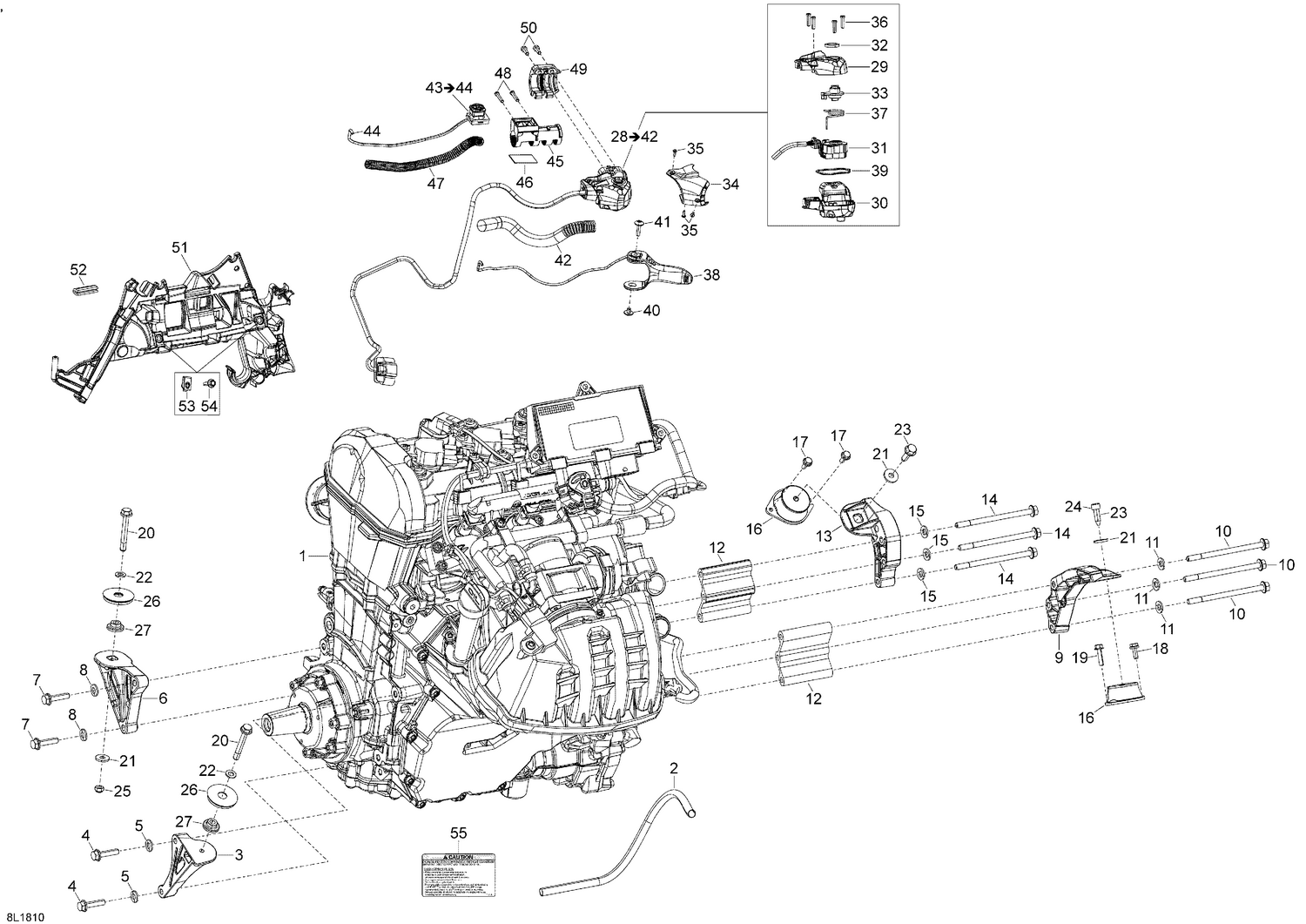 01- Engine Skandic - 900 ACE