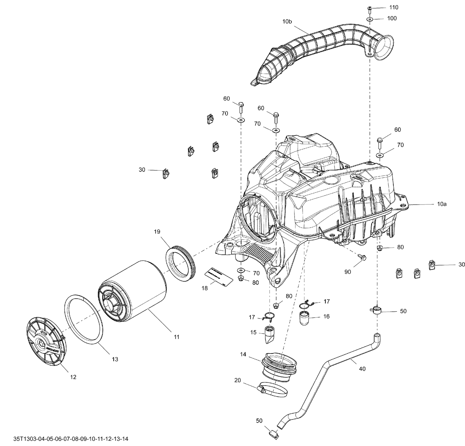 02- Air Intake Silencer