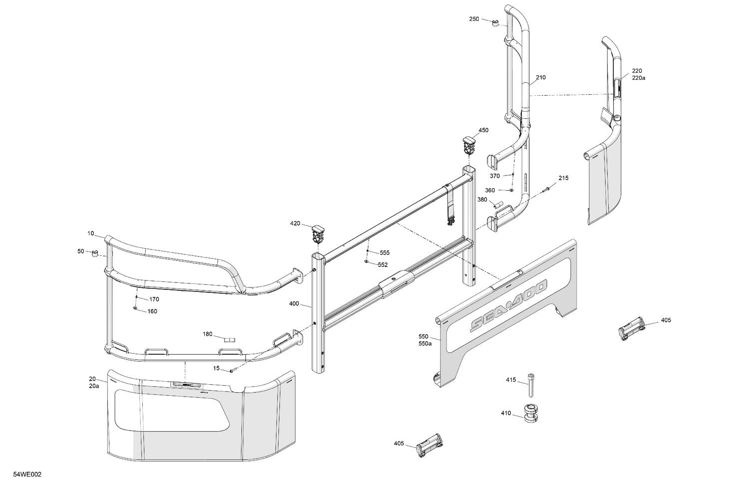11- GUARD RAILS - Rear