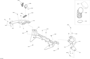 09- Body And Accessories 6x6 - 1000 Efi - Pure Magnesium  -  Rear Schematic