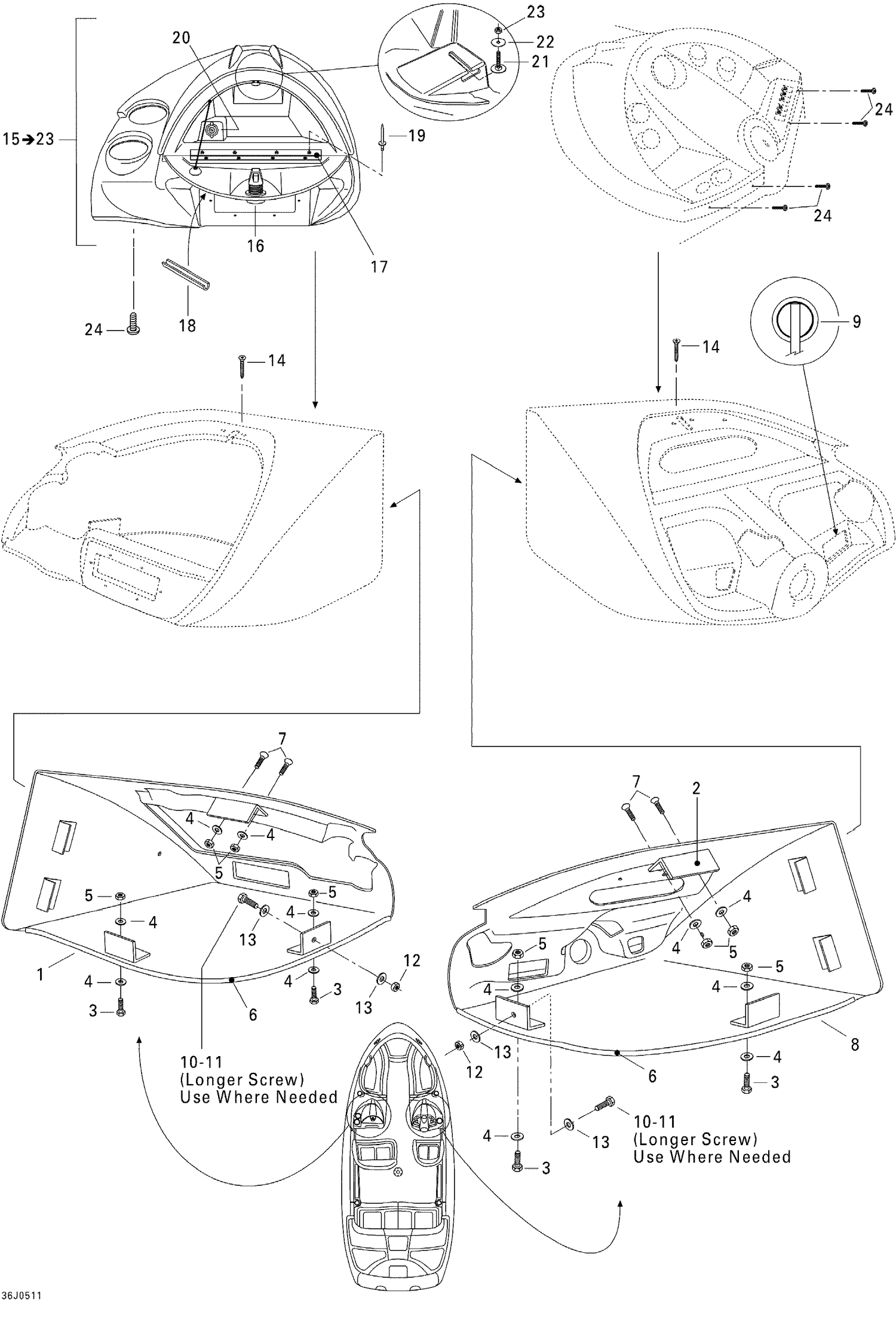 09- Front Console And Glove Box