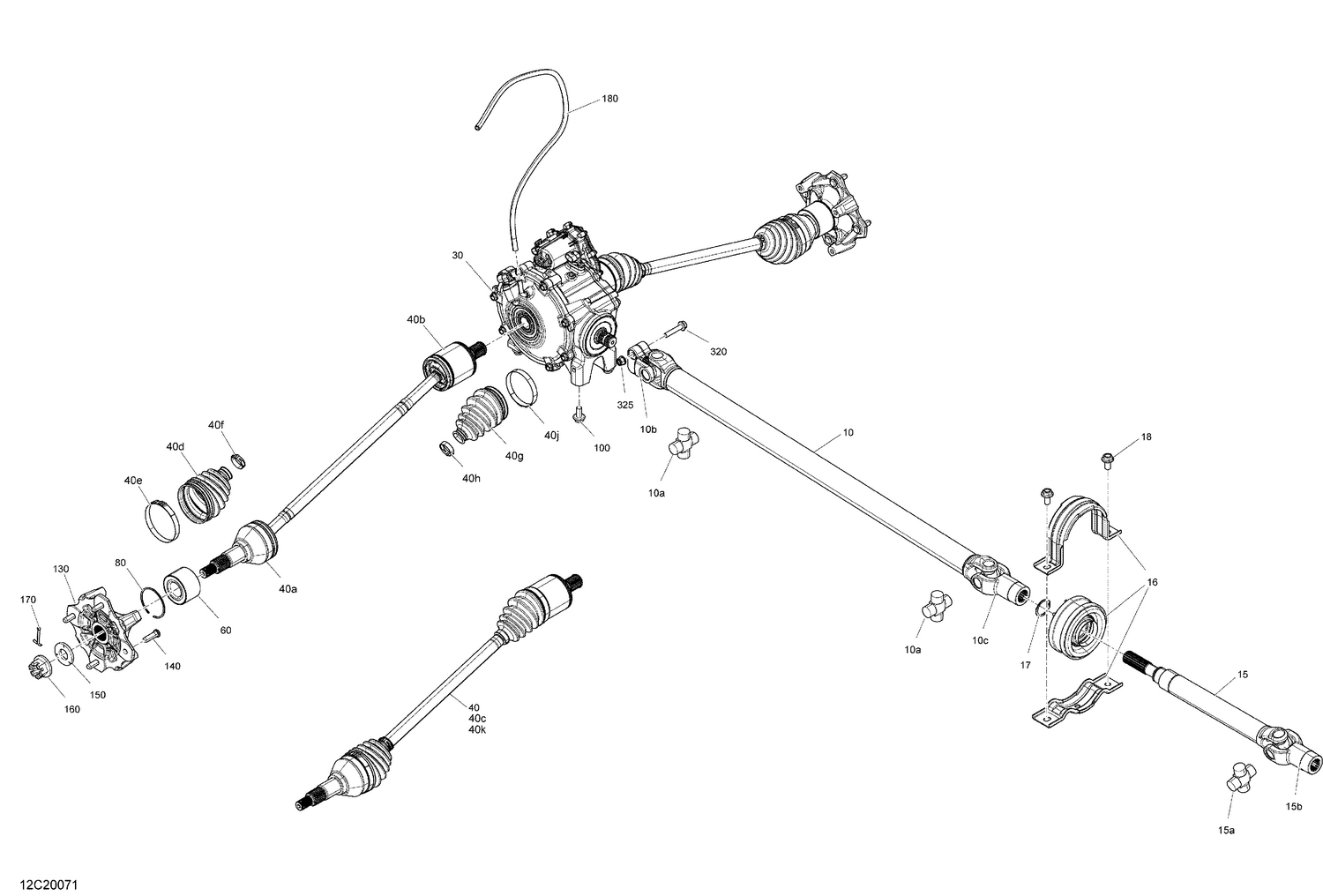 07- Front Drive - Common Parts - XMR