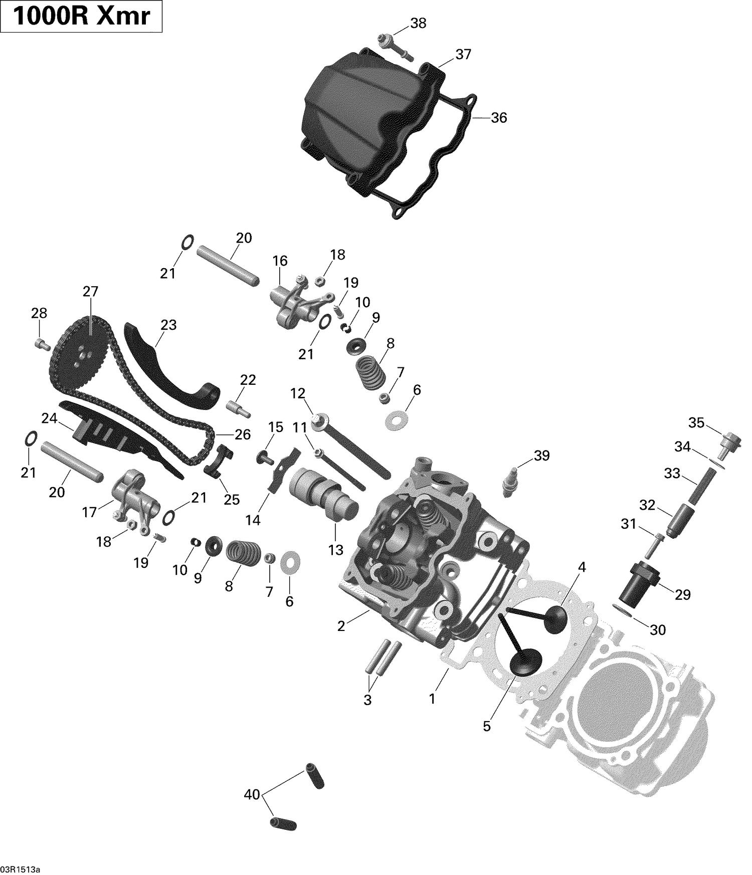 01- Cylinder Head, Front _03R1513a