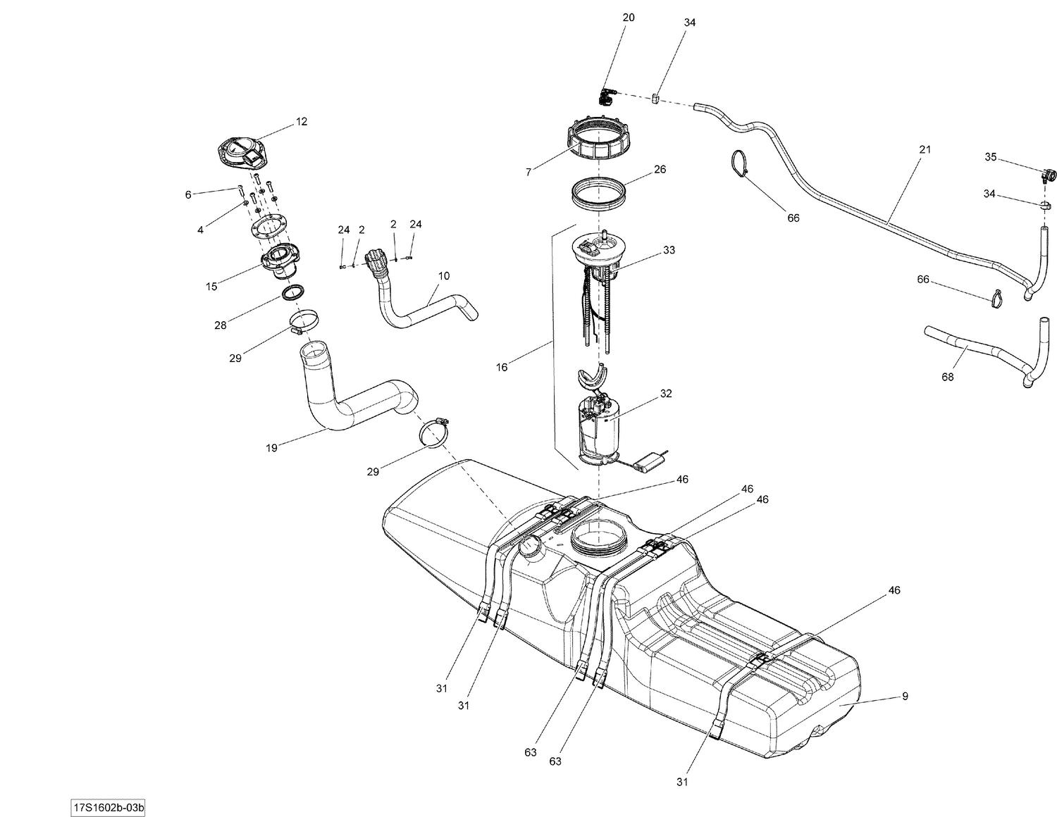02- Fuel System - With Suspension