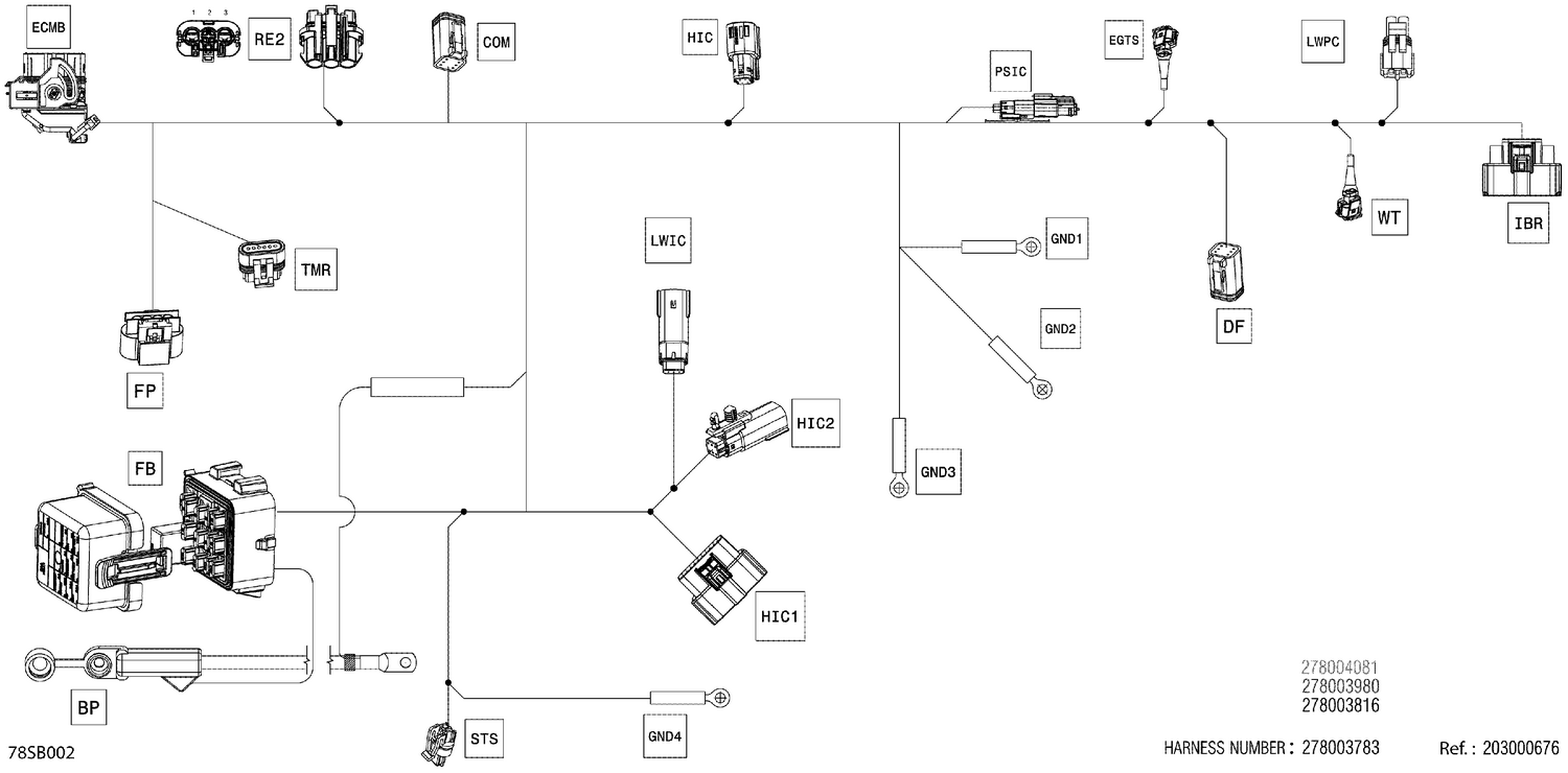 08- Electric - Main Harness - 278004081